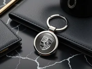 Porsche Porte-clés Femme Pro Métal Haut de Gamme